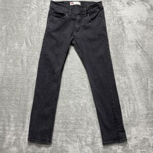 Levi's Jeans Boy's 16 Black Denim 511 Slim Straight Leg Casual Classic 28x28